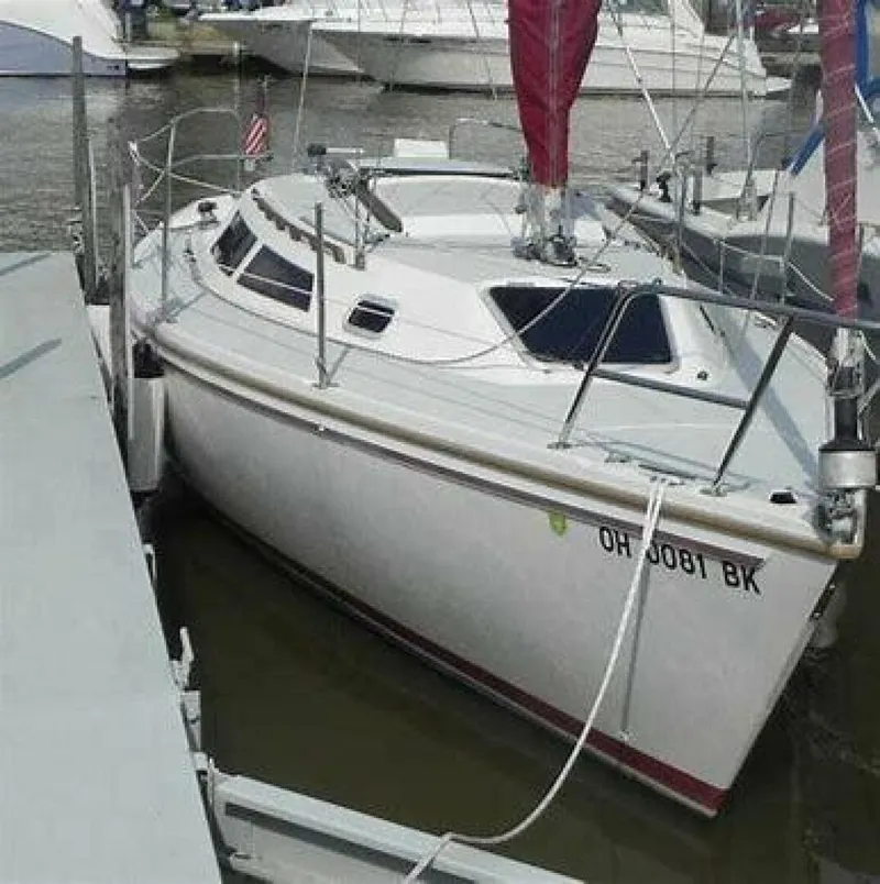 Slide: The Image of Catalina Capri 26 Wing Keel 1990 - 5