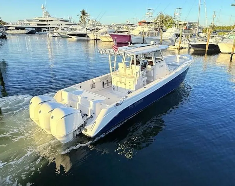 Slide: The Image of Everglades 355 Center Console 2014 - 2