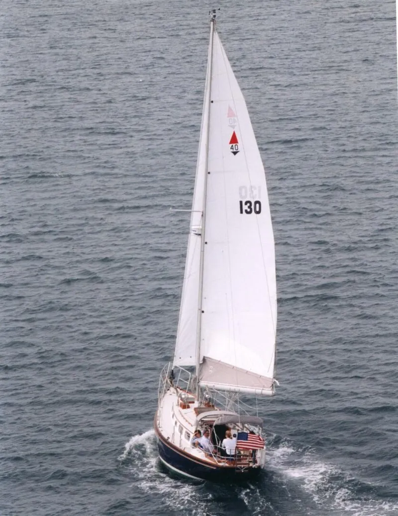 The Image of Bristol 40 sloop 1981 - 0