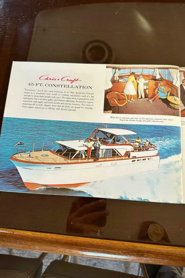 Slide: The Image of Chris-Craft 45 Constellation 1960 - 40