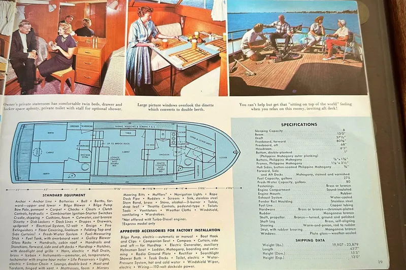 Slide: The Image of Chris-Craft 45 Constellation 1960 - 41