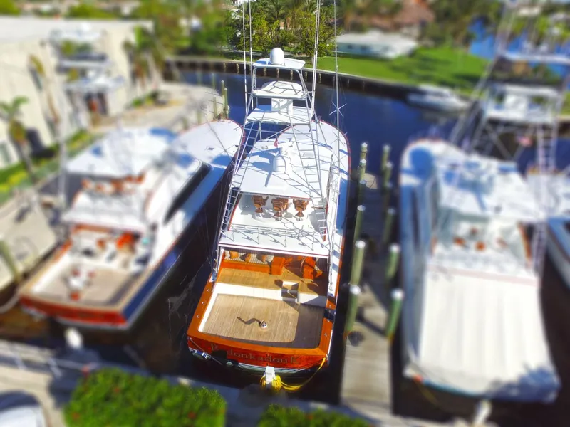 Slide: The Image of Merritt Yachts 80 Sportfish 2000 - 70