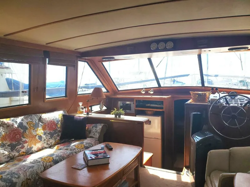 Slide: The Image of Californian 5239 Cockpit Motor Yacht 1985 - 16