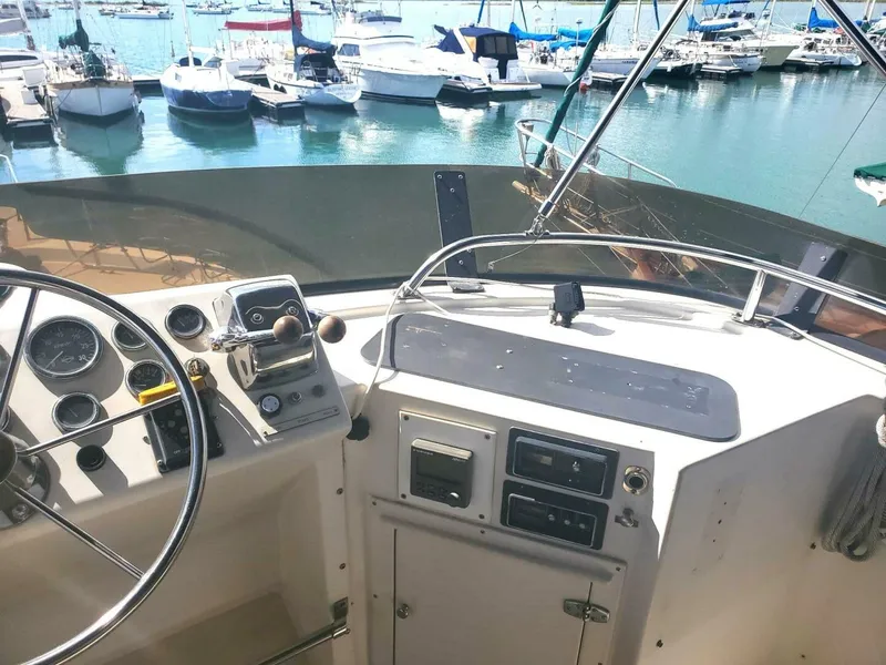Slide: The Image of Californian 5239 Cockpit Motor Yacht 1985 - 33