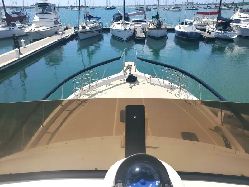 Slide: The Image of Californian 5239 Cockpit Motor Yacht 1985 - 34