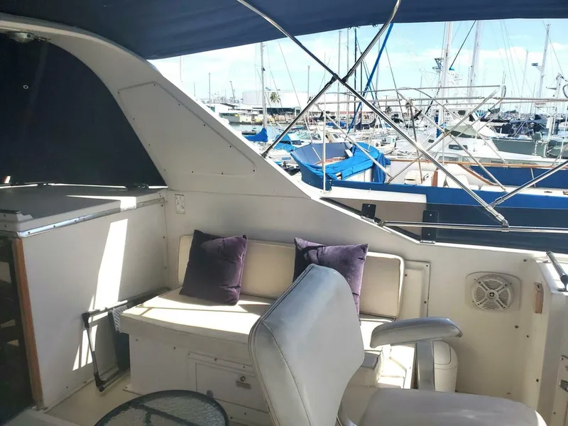 Slide: The Image of Californian 5239 Cockpit Motor Yacht 1985 - 36