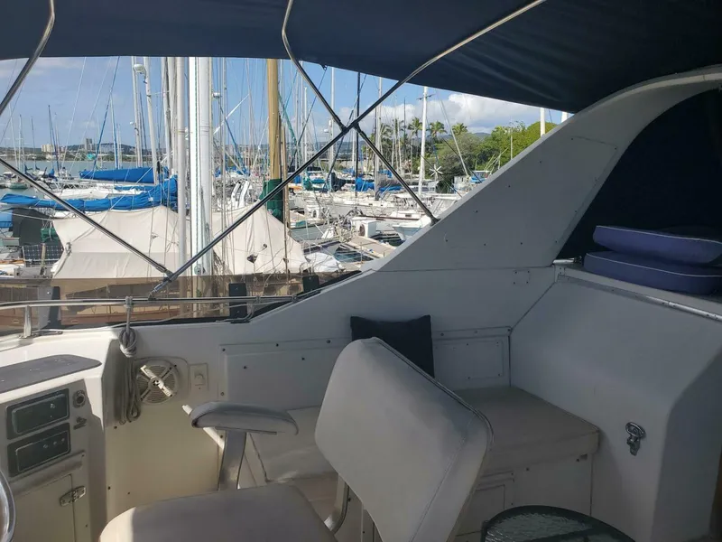 Slide: The Image of Californian 5239 Cockpit Motor Yacht 1985 - 37