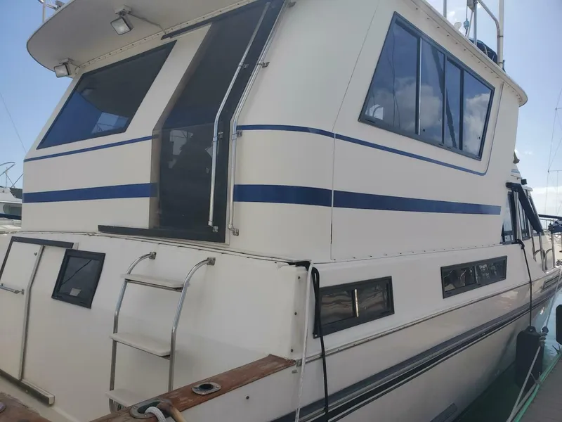 Slide: The Image of Californian 5239 Cockpit Motor Yacht 1985 - 4