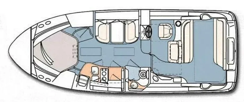 Slide: The Image of Sea Ray 340 Sundancer 2002 - 9