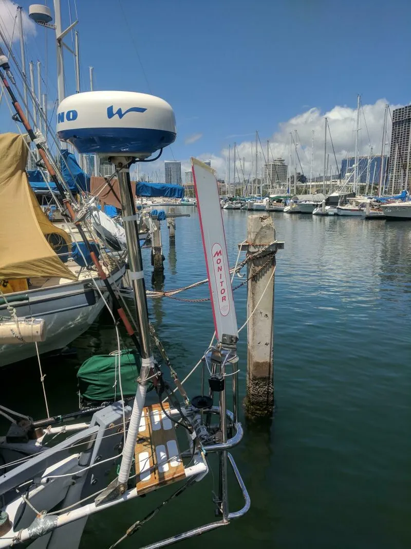 Slide: The Image of Custom Tahiti Rover Steel Auxiliary Cutter 1982 - 5