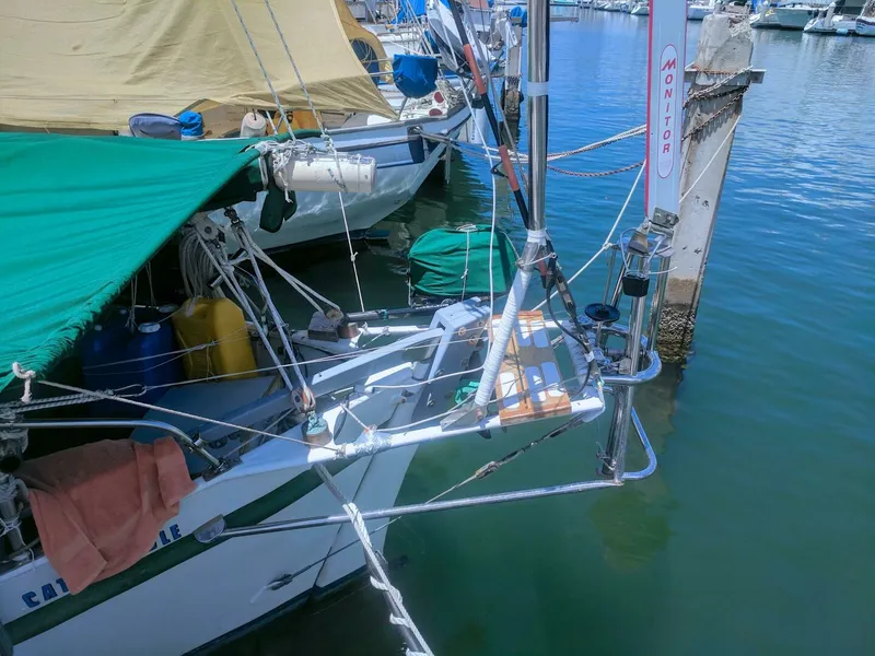 Slide: The Image of Custom Tahiti Rover Steel Auxiliary Cutter 1982 - 6