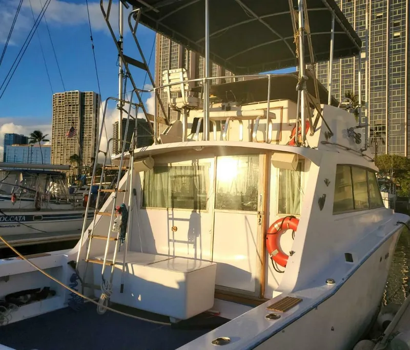 Slide: The Image of Bertram 38 Convertible Sportfisher 1979 - 13