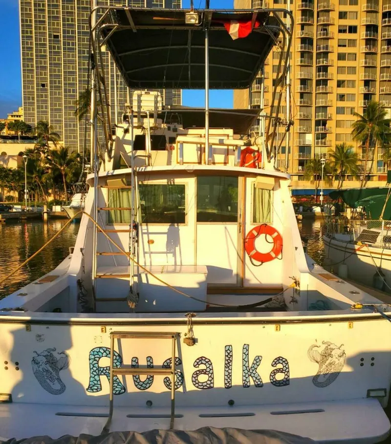 Slide: The Image of Bertram 38 Convertible Sportfisher 1979 - 15