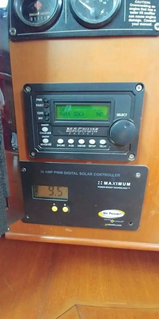 Slide: The Image of Tayana 48 Center Cockpit 1998 - 11