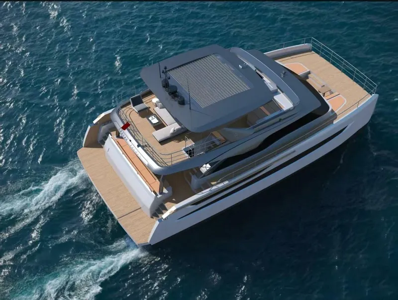 Slide: The Image of Diamond Yachts EF66 Power Catamaran 2026 - 3