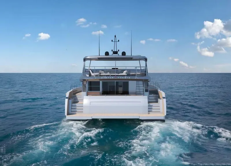 Slide: The Image of Diamond Yachts EF66 Power Catamaran 2026 - 7