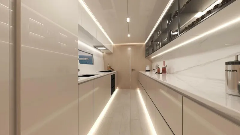 Slide: The Image of Diamond Yachts EF66 Power Catamaran 2026 - 9