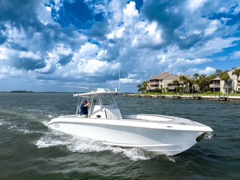 Slide: The Image of Spectre 37 Center Console 2007 - 8
