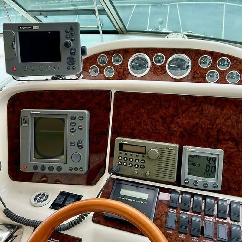 Slide: The Image of Sea Ray 340 Amberjack 2001 - 21