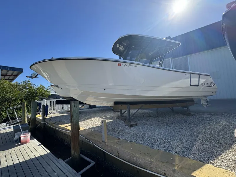 Slide: The Image of Robalo R270 Center Console 2023 - 2