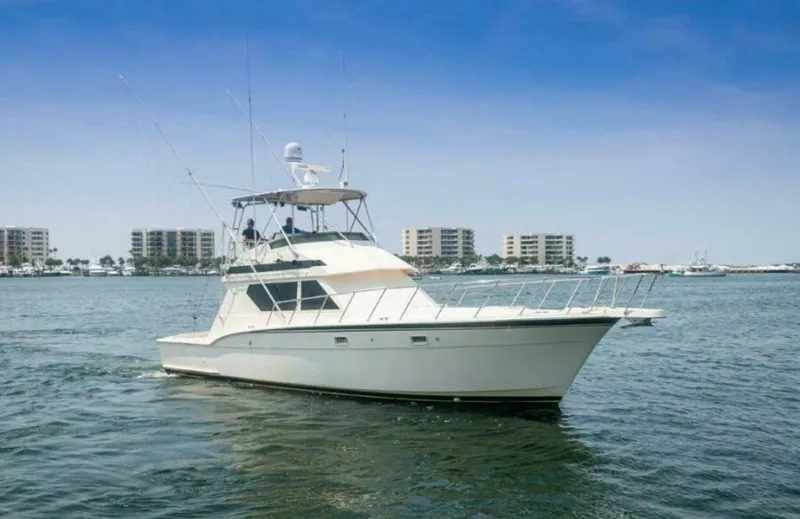 Slide: The Image of Hatteras 45 Convertible 1991 - 22
