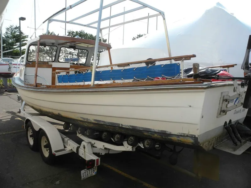 Slide: The Image of Grover Verity Skiff 1990 - 4