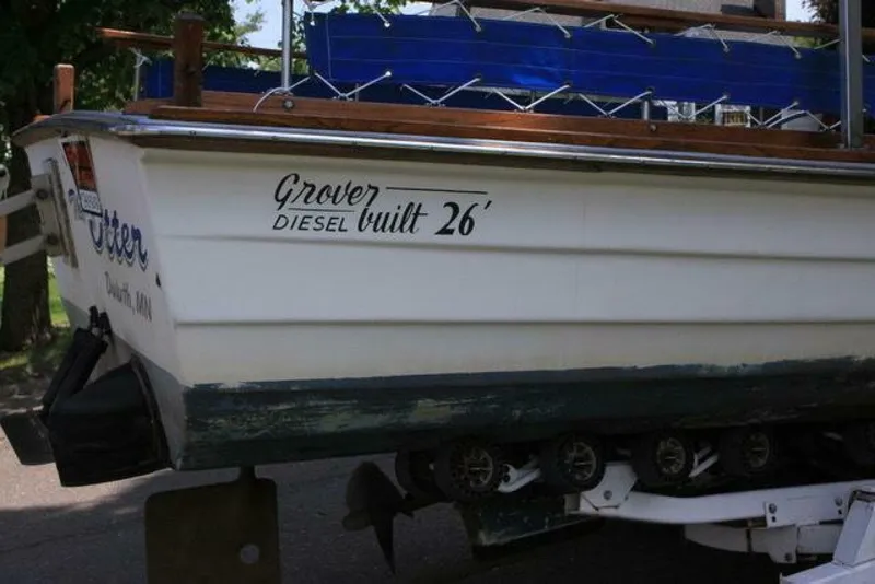 Slide: The Image of Grover Verity Skiff 1990 - 6
