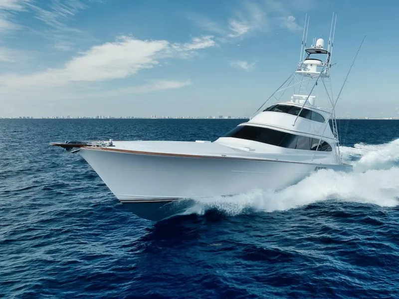 Slide: The Image of Merritt Yachts 86' Enclosed Flybridge 2016 - 11