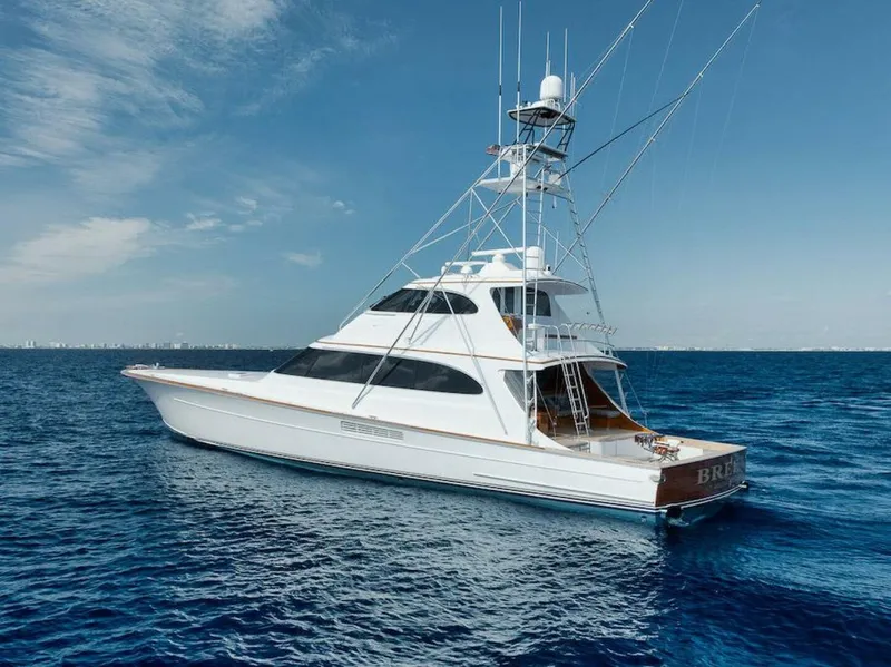 Slide: The Image of Merritt Yachts 86' Enclosed Flybridge 2016 - 2
