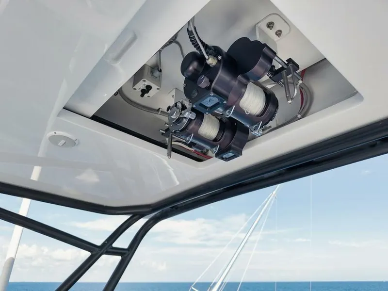 Slide: The Image of Merritt Yachts 86' Enclosed Flybridge 2016 - 26