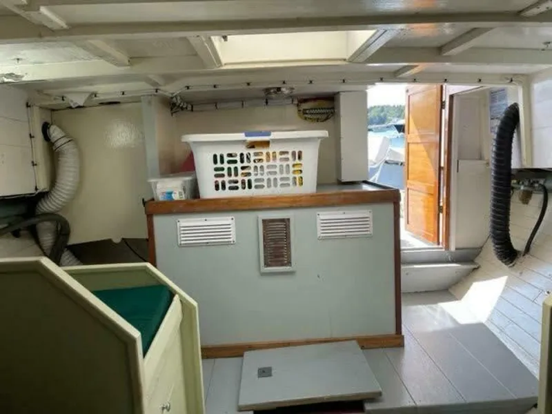 Slide: The Image of Fred Lenfesty Boat Shop Lobster 1981 - 9