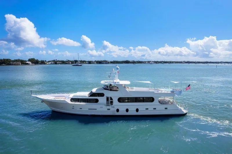 Slide: The Image of Broward 110 Motor Yacht 1984 - 70