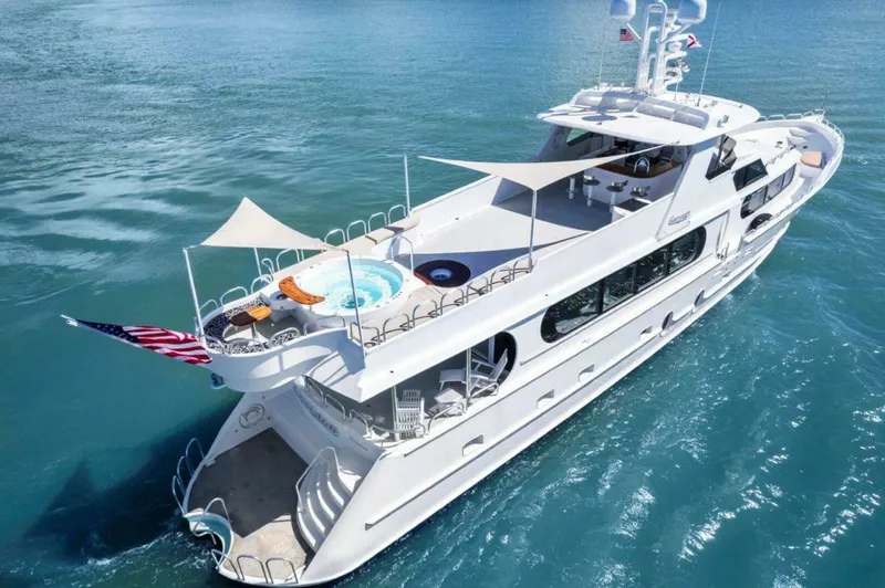 Slide: The Image of Broward 110 Motor Yacht 1984 - 79