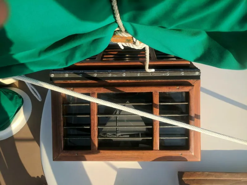 Slide: The Image of Jarvis Newman Friendship Sloop 1975 - 7
