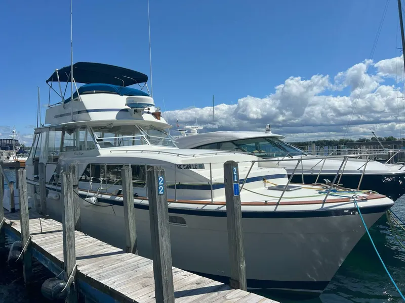 Slide: The Image of Chris-Craft 410 Motor Yacht 1978 - 10