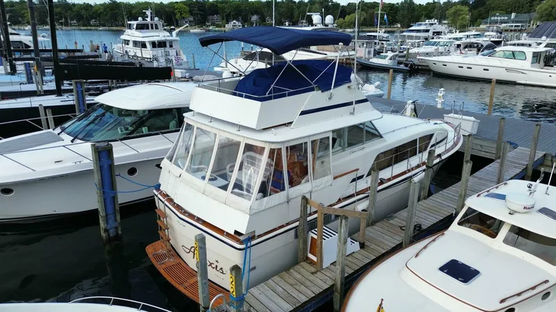 Slide: The Image of Chris-Craft 410 Motor Yacht 1978 - 7
