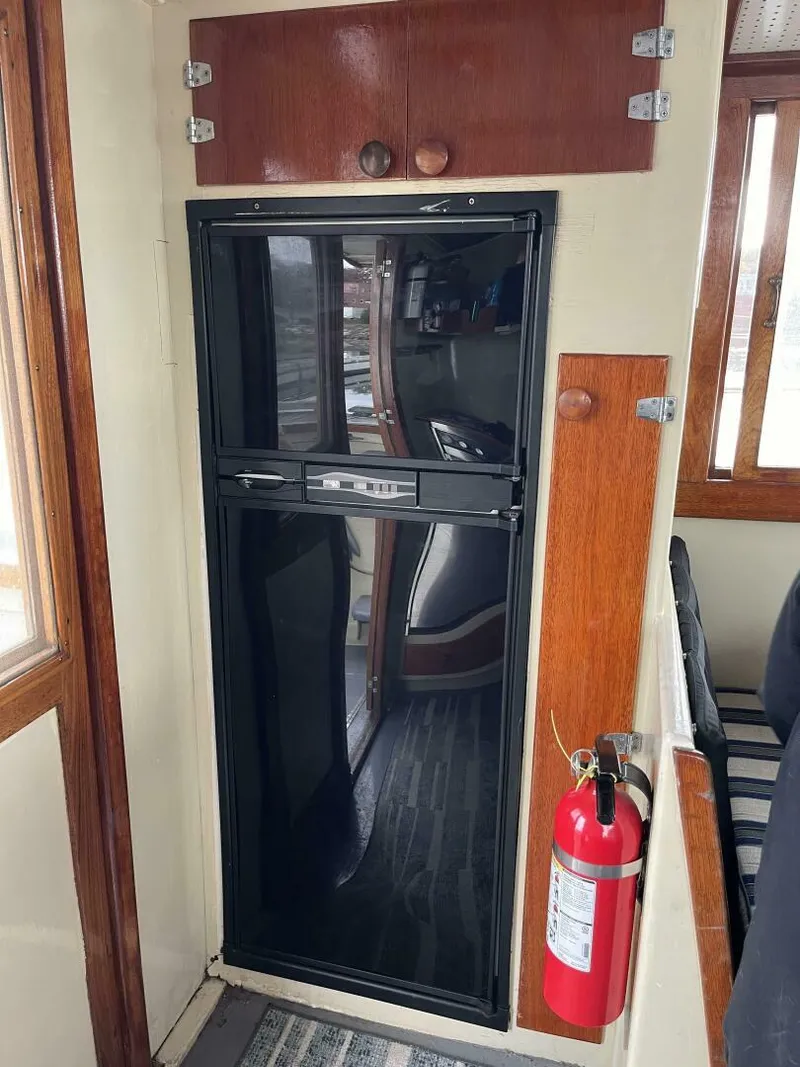 Slide: The Image of Bass Harbor Flybridge Cruiser 1976 - 8
