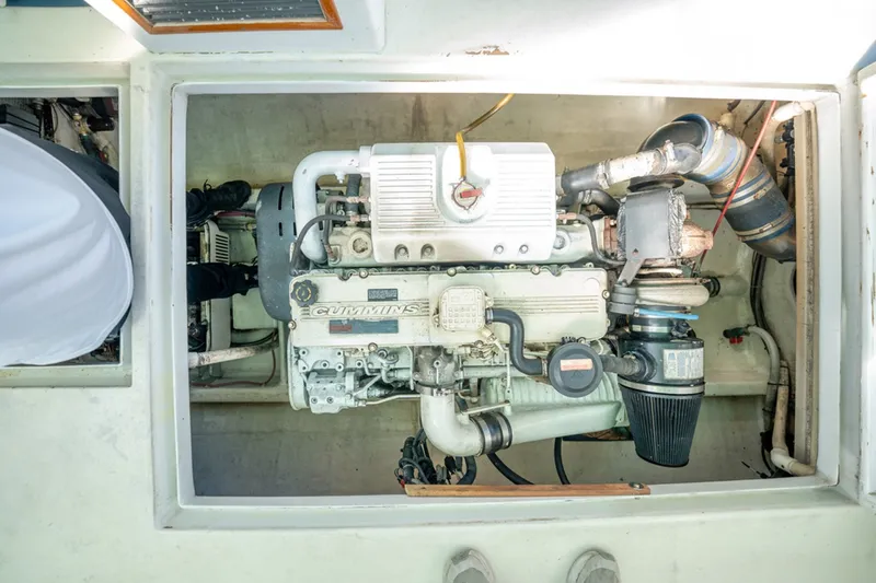 Slide: The Image of Custom Michael Fritz 34' Pilothouse 2005 - 18