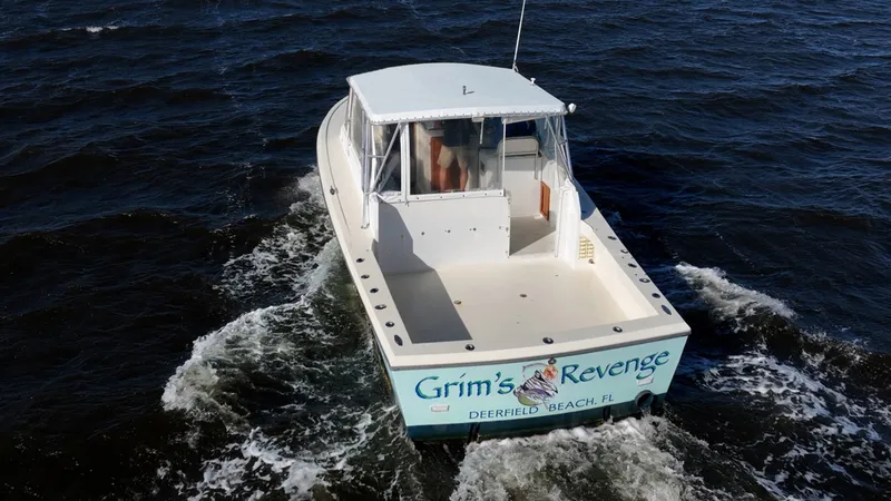 Slide: The Image of Custom Michael Fritz 34' Pilothouse 2005 - 23