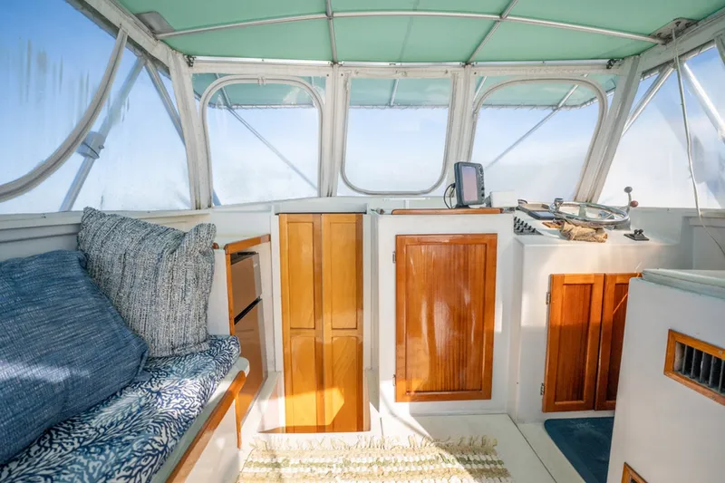 Slide: The Image of Custom Michael Fritz 34' Pilothouse 2005 - 5