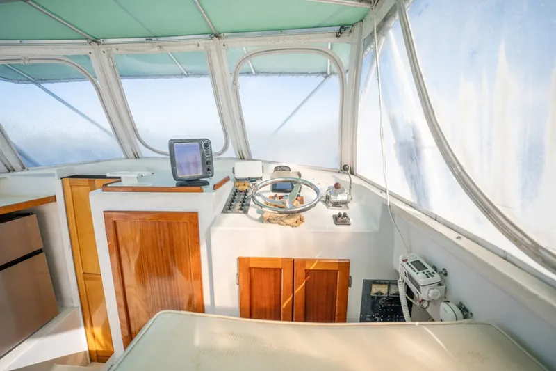 Slide: The Image of Custom Michael Fritz 34' Pilothouse 2005 - 6