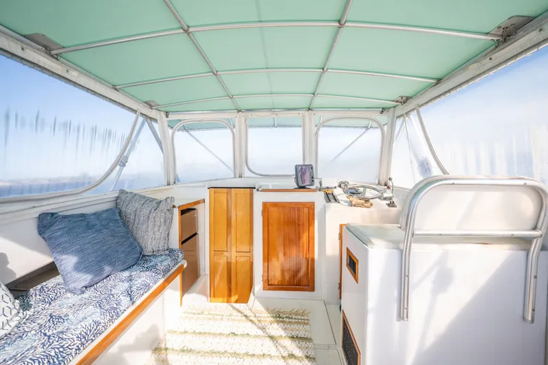 Slide: The Image of Custom Michael Fritz 34' Pilothouse 2005 - 7