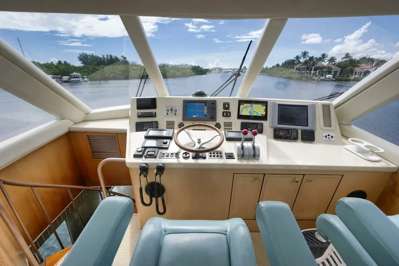 Slide: The Image of Ocean 57 Enclosed Bridge Convertible 2004 - 24