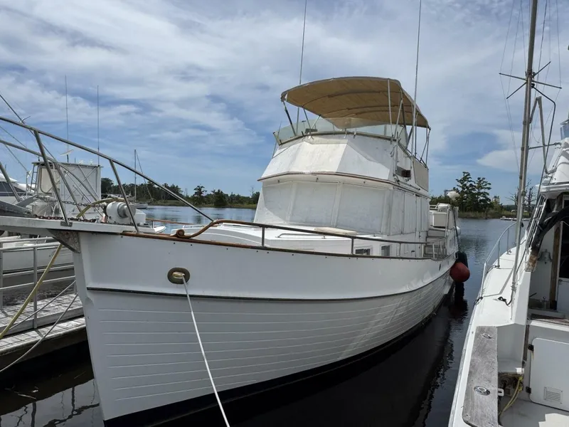 Slide: The Image of Grand Banks 42 Motor Yacht 1989 - 2