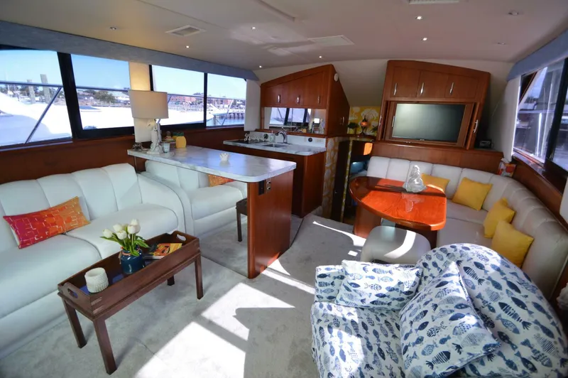 Slide: The Image of Ocean Yachts 48 Cockpit Motor Yacht 1995 - 17