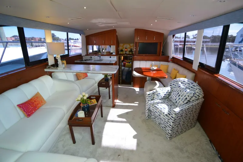 Slide: The Image of Ocean Yachts 48 Cockpit Motor Yacht 1995 - 23