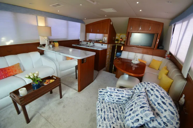Slide: The Image of Ocean Yachts 48 Cockpit Motor Yacht 1995 - 6