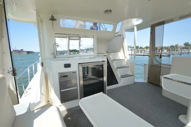 Slide: The Image of Ocean Yachts 48 Cockpit Motor Yacht 1995 - 84