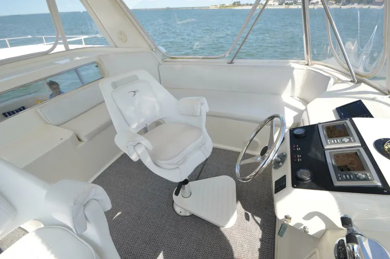 Slide: The Image of Ocean Yachts 48 Cockpit Motor Yacht 1995 - 96