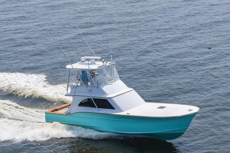 Slide: The Image of Custom Carolina 43 Blackwell Convertible 1994 - 6